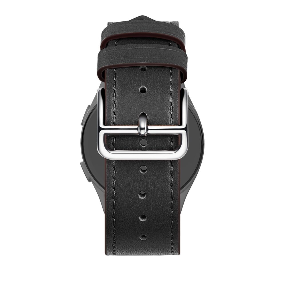 Bandz Bandz Xiaomi Watch 2 Lederarmband 'Deluxe' (Schwarz) Bandz Bandz Xiaomi Watch 2 Lederarmband 'Deluxe' (Schwarz)