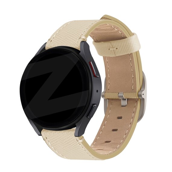 Realme Watch 3 (Pro) Lederarmband 'Deluxe' (Khaki)