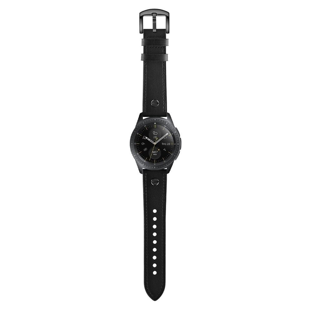 Strap-it® Strap-it Realme Watch 3 (Pro) Lederarmband mit Schraube (Schwarz) Strap-it® Strap-it Realme Watch 3 (Pro) Lederarmband mit Schraube (Schwarz)