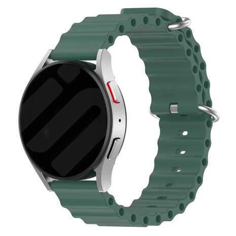 Strap-it® Strap-it Realme Watch S (Pro) Ocean Armband (Dunkelgrün)