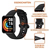 Strap-it® Strap-it Redmi Watch 2 (Lite) Silikonarmband (Schwarz) Strap-it® Strap-it Redmi Watch 2 (Lite) Silikonarmband (Schwarz)