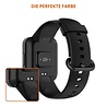 Strap-it® Strap-it Redmi Watch 2 (Lite) Silikonarmband (Schwarz) Strap-it® Strap-it Redmi Watch 2 (Lite) Silikonarmband (Schwarz)
