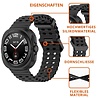 Strap-it® Strap-it Samsung Galaxy Watch Ultra Ocean Armband (Schwarz) Strap-it® Strap-it Samsung Galaxy Watch Ultra Ocean Armband (Schwarz)