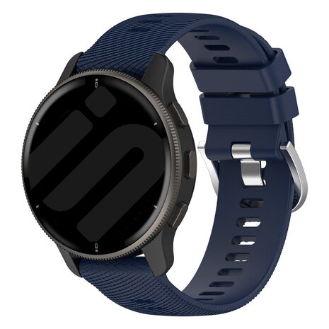 Strap-it® Strap-it Coros Pace Pro Silikonarmband (Dunkelblau)