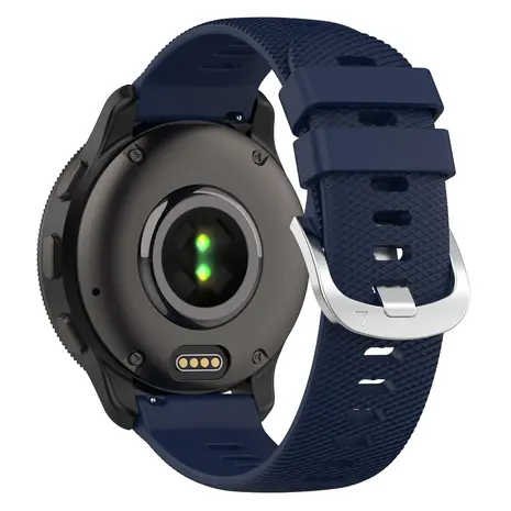 Strap-it® Strap-it Coros Pace Pro Silikonarmband (Dunkelblau)
