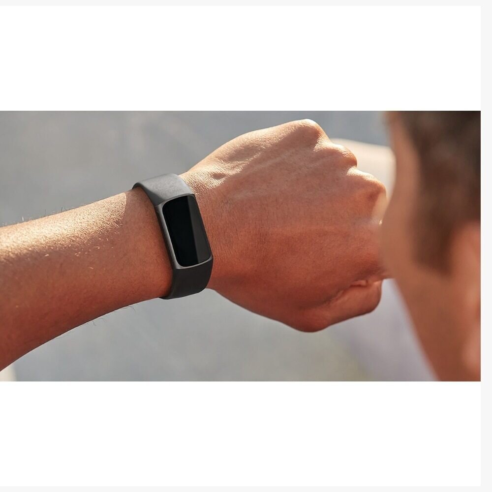 Strap-it® Strap-it Fitbit Charge 6 Silikon Armband (Schwarz) Strap-it® Strap-it Fitbit Charge 6 Silikon Armband (Schwarz)