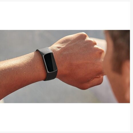 Strap-it® Strap-it Fitbit Charge 6 Silikon Armband (Schwarz) Strap-it® Strap-it Fitbit Charge 6 Silikon Armband (Schwarz)