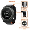 Strap-it® Strap-it Garmin Fenix 7x Silikonarmband (Schwarz) Strap-it® Strap-it Garmin Fenix 7x Silikonarmband (Schwarz)