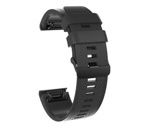 Strap-it® Coros Vertix 2 / 2s Silikonarmband (Schwarz) Strap-it® Coros Vertix 2 / 2s Silikonarmband (Schwarz)