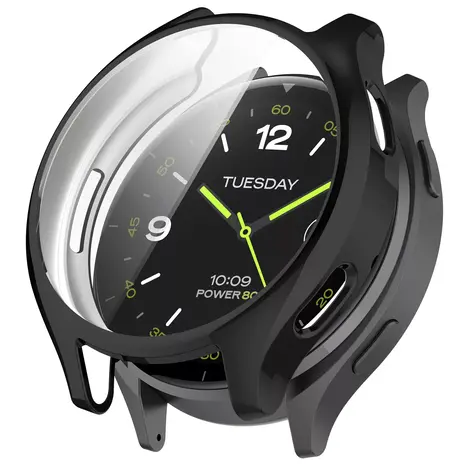 Strap-it® Strap-it Xiaomi Watch 2 TPU Hülle (Schwarz) Strap-it® Strap-it Xiaomi Watch 2 TPU Hülle (Schwarz)