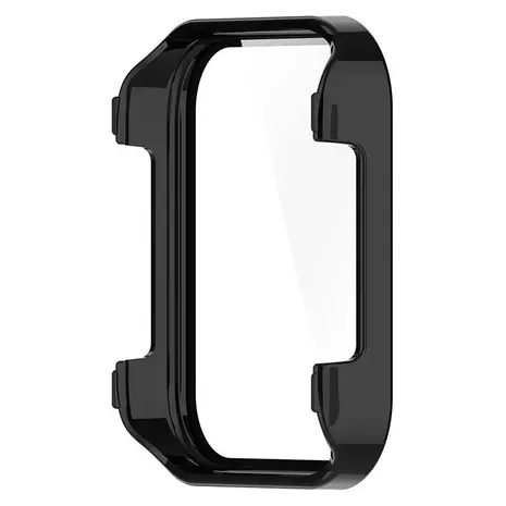 Strap-it® Strap-it Realme Watch 3 Pro PC-Gehäuse mit Glas (Schwarz) Strap-it® Strap-it Realme Watch 3 Pro PC-Gehäuse mit Glas (Schwarz)