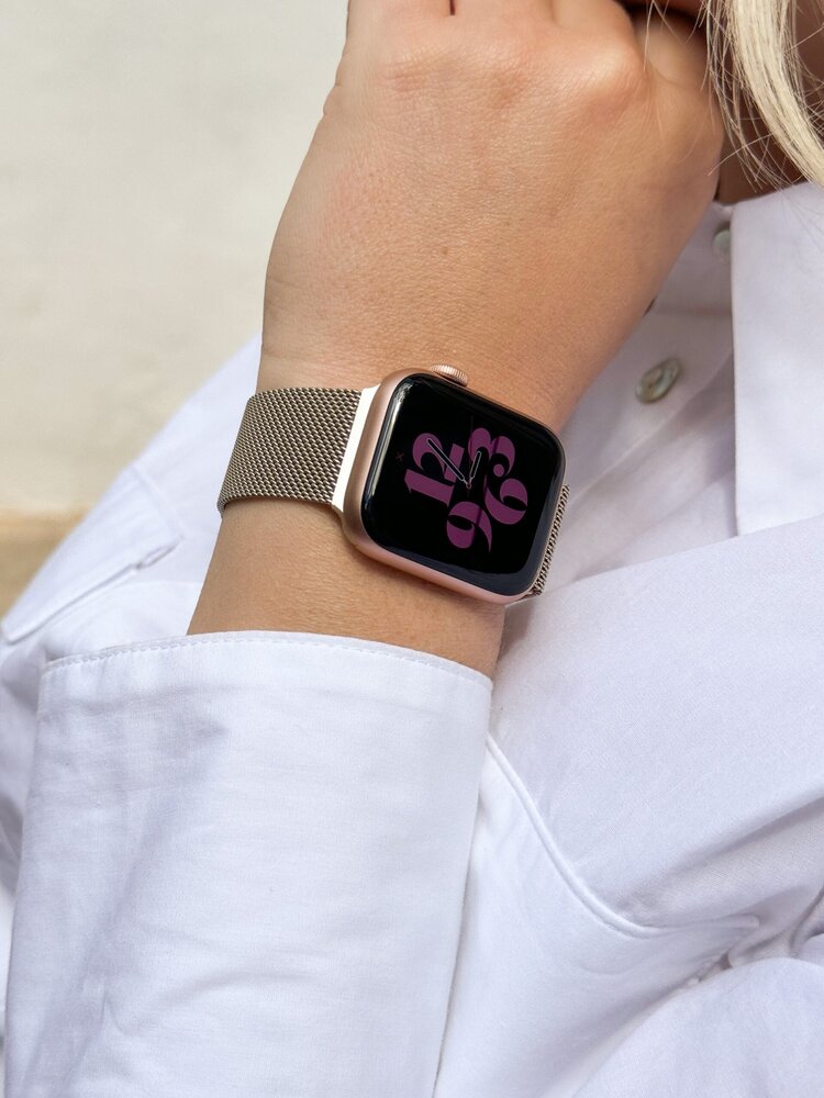 Strap-it® Strap-it Apple Watch Milanaise Armband (Polarstern) Strap-it® Strap-it Apple Watch Milanaise Armband (Polarstern)