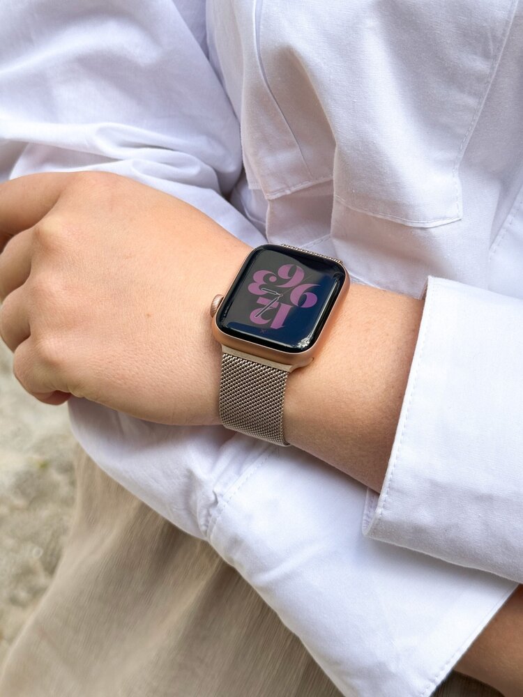 Strap-it® Strap-it Apple Watch Milanaise Armband (Polarstern) Strap-it® Strap-it Apple Watch Milanaise Armband (Polarstern)