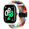 Strap-it® Strap-it Xiaomi Smart Band 9 Pro gewebtes Band mit D-Buckle (Regenbogen) Strap-it® Strap-it Xiaomi Smart Band 9 Pro gewebtes Band mit D-Buckle (Regenbogen)