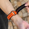 Strap-it® Strap-it Apple Watch Premium Outdoor Silikonarmband (Orange/Schwarz) Strap-it® Strap-it Apple Watch Premium Outdoor Silikonarmband (Orange/Schwarz)
