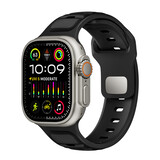 Strap-it® Apple Watch Premium Outdoor Silikonarmband (Schwarz/Schwarz) Strap-it® Apple Watch Premium Outdoor Silikonarmband (Schwarz/Schwarz)