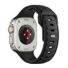 Strap-it® Strap-it Apple Watch Premium Outdoor Silikonarmband (Schwarz/Schwarz) Strap-it® Strap-it Apple Watch Premium Outdoor Silikonarmband (Schwarz/Schwarz)