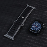 Strap-it® Strap-it Apple Watch Premium Outdoor Silikonarmband (Schwarz/Grau) Strap-it® Strap-it Apple Watch Premium Outdoor Silikonarmband (Schwarz/Grau)