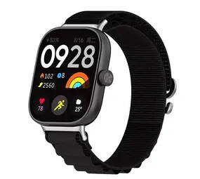 Strap-it® Xiaomi Smart Band 8 Pro Alpine Nylon Armband (Schwarz) Strap-it® Xiaomi Smart Band 8 Pro Alpine Nylon Armband (Schwarz)