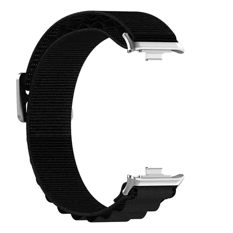 Strap-it® Strap-it Xiaomi Smart Band 8 Pro Alpine Nylon Armband (Schwarz) Strap-it® Strap-it Xiaomi Smart Band 8 Pro Alpine Nylon Armband (Schwarz)