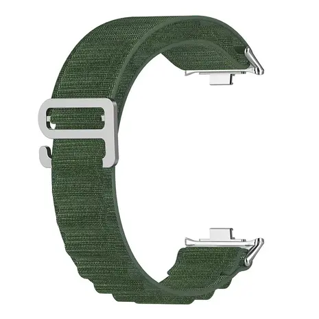 Strap-it® Strap-it Xiaomi Smart Band 8 Pro Alpine Nylon Armband (Grün) Strap-it® Strap-it Xiaomi Smart Band 8 Pro Alpine Nylon Armband (Grün)