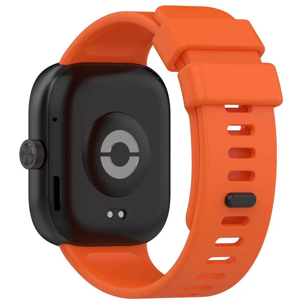 Strap-it® Strap-it Xiaomi Smart Band 9 Pro Silikonarmband (Orange)