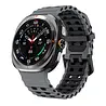 Strap-it® Strap-it Samsung Galaxy Watch Ultra Wave Silikonarmband (Grau/Schwarz) Strap-it® Strap-it Samsung Galaxy Watch Ultra Wave Silikonarmband (Grau/Schwarz)