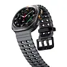 Strap-it® Strap-it Samsung Galaxy Watch Ultra Wave Silikonarmband (Grau/Schwarz) Strap-it® Strap-it Samsung Galaxy Watch Ultra Wave Silikonarmband (Grau/Schwarz)