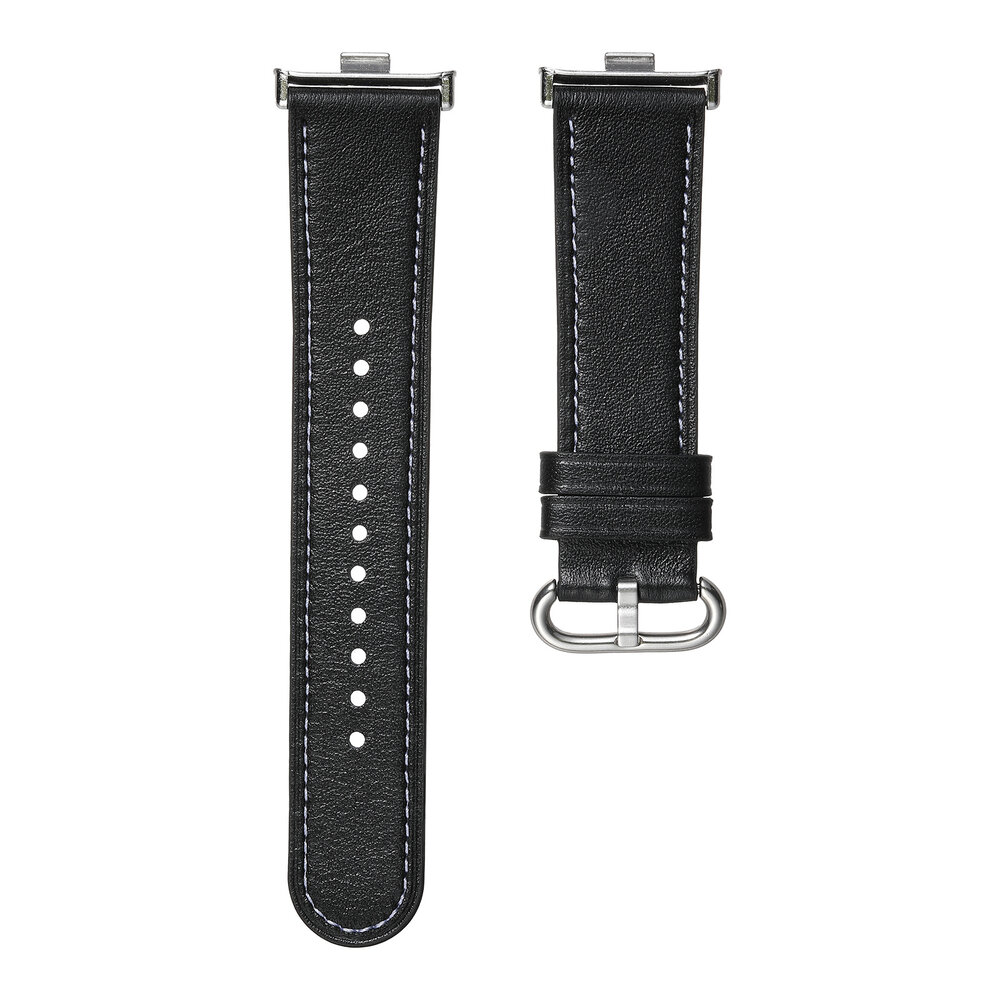 Strap-it® Strap-it Xiaomi Smart Band 8 Pro Lederarmband (Schwarz) Strap-it® Strap-it Xiaomi Smart Band 8 Pro Lederarmband (Schwarz)