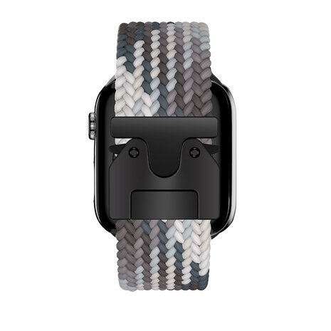 Bandz Bandz Apple Watch geflochtenes Nylon Band mit P-Buckle (Mandala Schwarz) Bandz Bandz Apple Watch geflochtenes Nylon Band mit P-Buckle (Mandala Schwarz)