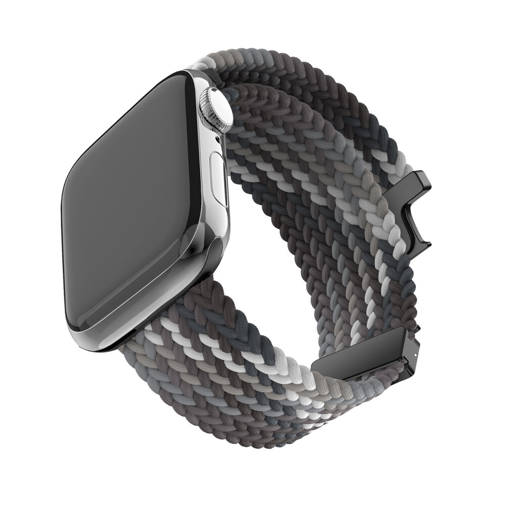 Bandz Bandz Apple Watch geflochtenes Nylon Band mit P-Buckle (Mandala Schwarz) Bandz Bandz Apple Watch geflochtenes Nylon Band mit P-Buckle (Mandala Schwarz)