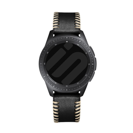 Strap-it® Strap-it Polar Ignite Stitched Lederarmband (Schwarz) Strap-it® Strap-it Polar Ignite Stitched Lederarmband (Schwarz)