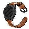 Strap-it® Strap-it Amazfit Active Stitched Lederarmband (Braun) Strap-it® Strap-it Amazfit Active Stitched Lederarmband (Braun)