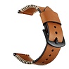 Strap-it® Strap-it Amazfit Active Stitched Lederarmband (Braun) Strap-it® Strap-it Amazfit Active Stitched Lederarmband (Braun)
