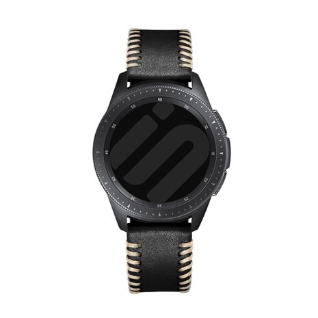 Strap-it® Strap-it Suunto 9 Peak Pro Stitched Lederarmband (Schwarz) Strap-it® Strap-it Suunto 9 Peak Pro Stitched Lederarmband (Schwarz)