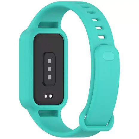 Strap-it® Strap-it Xiaomi Smart Band 9 Active Silikonarmband (Aqua) Strap-it® Strap-it Xiaomi Smart Band 9 Active Silikonarmband (Aqua)