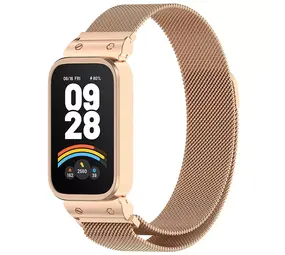 Strap-it® Xiaomi Smart Band 9 Active Milanese Armband (Rosé Gold) Strap-it® Xiaomi Smart Band 9 Active Milanese Armband (Rosé Gold)