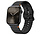 Strap-it Apple Watch Wave Silikonarmband (Schwarz)