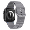 Strap-it® Strap-it Apple Watch Wave Silikonarmband (Dunkelgrau) Strap-it® Strap-it Apple Watch Wave Silikonarmband (Dunkelgrau)
