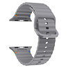 Strap-it® Strap-it Apple Watch Wave Silikonarmband (Dunkelgrau) Strap-it® Strap-it Apple Watch Wave Silikonarmband (Dunkelgrau)