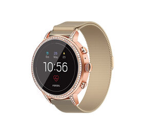 Strap-it® Fossil Gen 4 Venture (HR) Milanese Armband (Sekt) Strap-it® Fossil Gen 4 Venture (HR) Milanese Armband (Sekt)