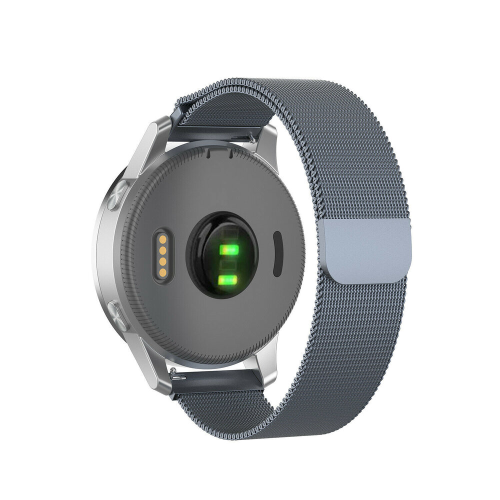 Strap-it® Strap-it Fossil Gen 4 Venture (HR) Milanese Armband (Grau)