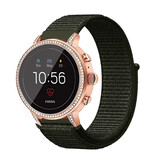Strap-it® Fossil Gen 4 Venture (HR) Nylon Armband (Dunkelgrün) Strap-it® Fossil Gen 4 Venture (HR) Nylon Armband (Dunkelgrün)
