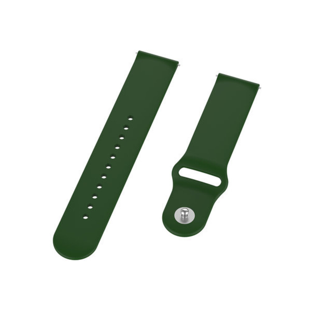 Strap-it® Strap-it Fossil Gen 4 Explorist (HR) Sportarmband (Armeegrün) Strap-it® Strap-it Fossil Gen 4 Explorist (HR) Sportarmband (Armeegrün)