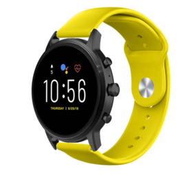 Strap-it® Fossil Gen 4 Explorist (HR) Sportarmband (Gelb) Strap-it® Fossil Gen 4 Explorist (HR) Sportarmband (Gelb)