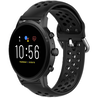 Strap-it® Strap-it Fossil Gen 4 Explorist (HR) Silikonarmband mit Löchern (Schwarz) Strap-it® Strap-it Fossil Gen 4 Explorist (HR) Silikonarmband mit Löchern (Schwarz)