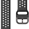 Strap-it® Strap-it Fossil Gen 4 Explorist (HR) Silikonarmband mit Löchern (Schwarz) Strap-it® Strap-it Fossil Gen 4 Explorist (HR) Silikonarmband mit Löchern (Schwarz)