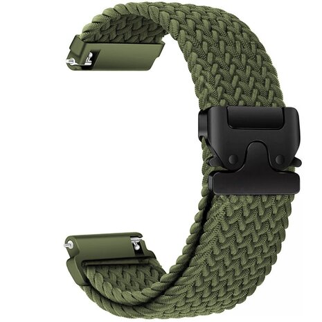 Strap-it® Strap-it Withings ScanWatch 2 - 42mm geflochtenes Band mit P-Schnalle (Grün) Strap-it® Strap-it Withings ScanWatch 2 - 42mm geflochtenes Band mit P-Schnalle (Grün)