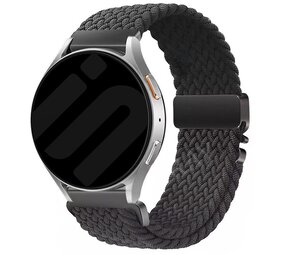 Strap-it® OnePlus Watch geflochtenes Band mit P-Schnalle (Grau)