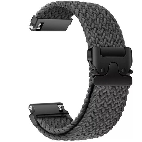 Strap-it® Strap-it Amazfit GTR 3 (Pro) geflochtenes Band mit P-Schnalle (Grau) Strap-it® Strap-it Amazfit GTR 3 (Pro) geflochtenes Band mit P-Schnalle (Grau)